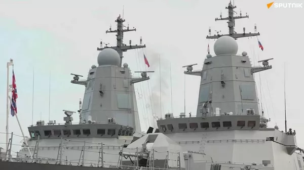 Đội tàu Hạm đội Thái Bình Dương của Nga đã cập cảng Jakarta, Indonesia - Sputnik Việt Nam