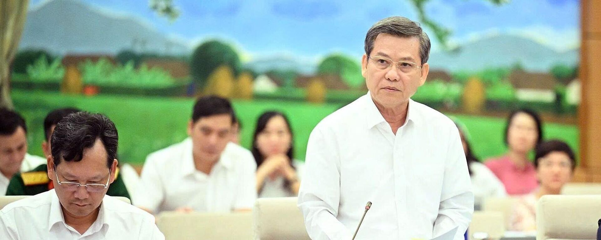 UBTV Quốc hội cho ý kiến về Luật Tổ chức Tòa án nhân dân - Sputnik Việt Nam, 1920, 03.06.2025