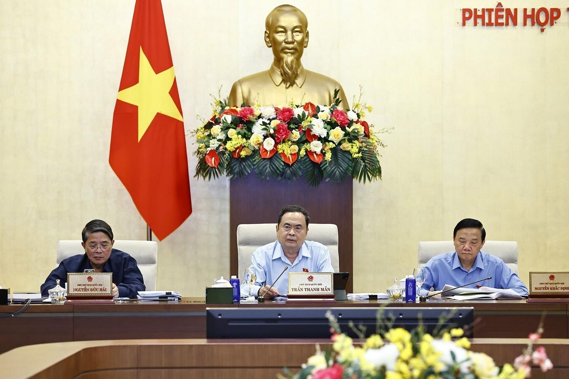 Chủ tịch Quốc hội Trần Thanh Mẫn phát biểu. Chủ tịch Quốc hội Trần Thanh Mẫn phát biểu. - Sputnik Việt Nam, 1920, 03.06.2025