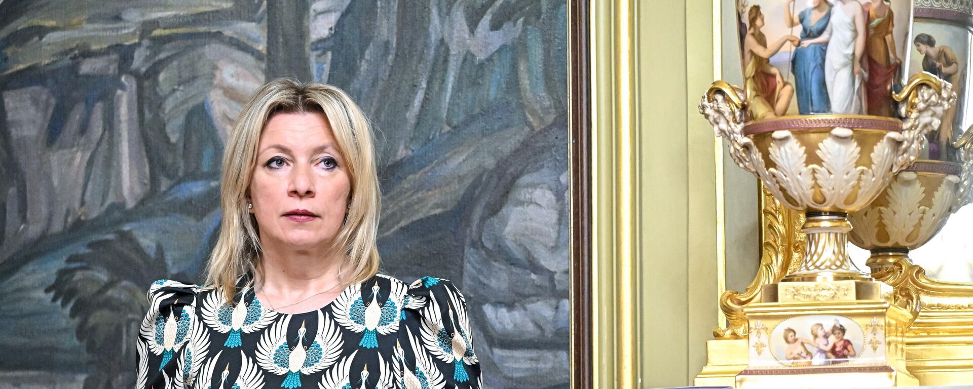 Đại diện chính thức của Bộ Ngoại giao Nga Maria Zakharova Đại diện chính thức của Bộ Ngoại giao Nga Maria Zakharova - Sputnik Việt Nam, 1920, 20.08.2025