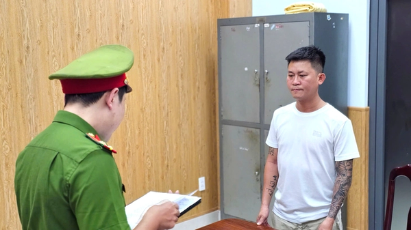 Nghi phạm tại cơ quan công an - Sputnik Việt Nam