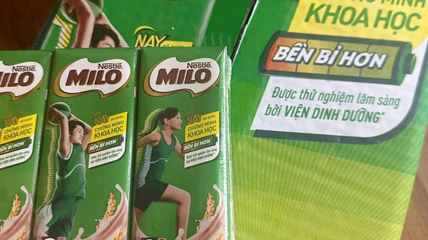 Nestlé Milo gắn tên Viện Dinh dưỡng trên bao bì quảng cáo - Sputnik Việt Nam