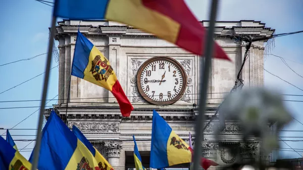 Cờ của Moldova ở Chisinau, Moldova - Sputnik Việt Nam