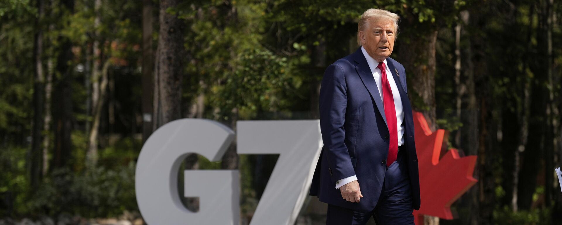 
Tổng thống Hoa Kỳ Donald Trump tại hội nghị thượng đỉnh G7 ở Canada - Sputnik Việt Nam, 1920, 18.06.2025