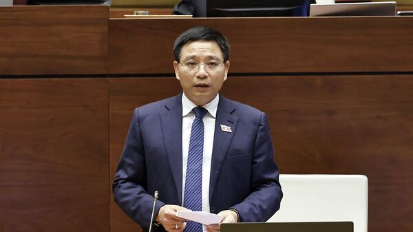 Bộ trưởng Bộ Tài chính Nguyễn Văn Thắng
 - Sputnik Việt Nam