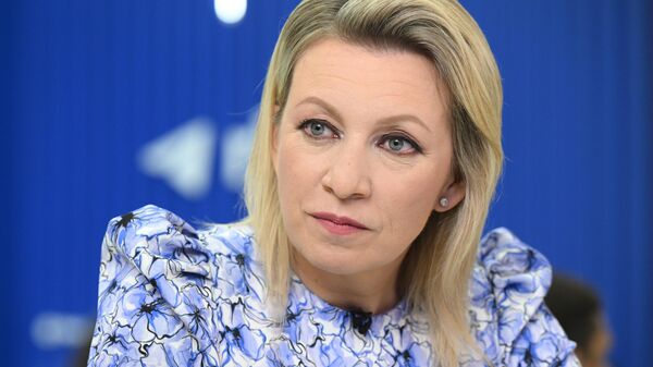 Đại diện chính thức của Bộ Ngoại giao Nga, bà Maria Zakharova - Sputnik Việt Nam