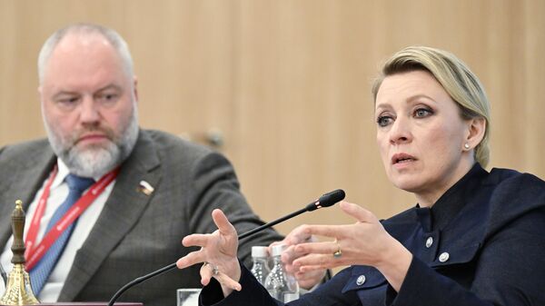 Người phát ngôn chính thức của Bộ Ngoại giao Nga Maria Zakharova - Sputnik Việt Nam