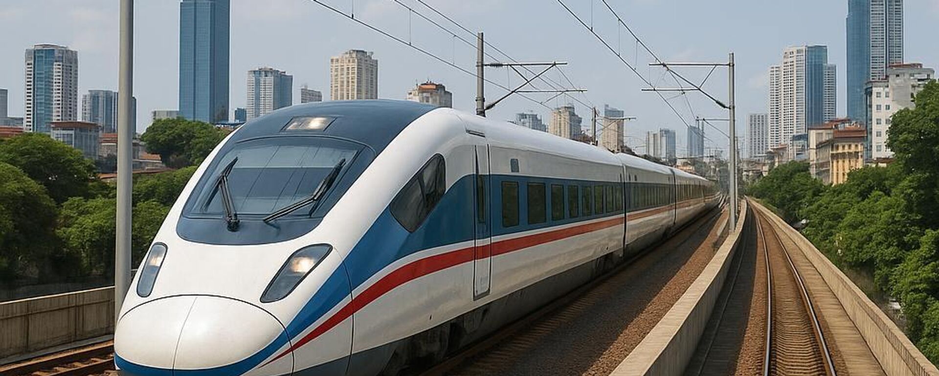 Trí tuệ nhân tạo vẽ nên đường sắt tương lai tại Việt Nam - Sputnik Việt Nam, 1920, 05.09.2025