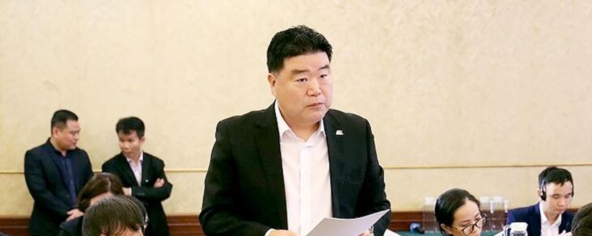 Ông Kim Nyoun Ho, chủ tịch Hiệp hội Thương mại Hàn Quốc tại Việt Nam (KoCham) - Sputnik Việt Nam, 1920, 21.06.2025
