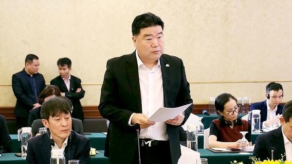 Ông Kim Nyoun Ho, chủ tịch Hiệp hội Thương mại Hàn Quốc tại Việt Nam (KoCham) - Sputnik Việt Nam