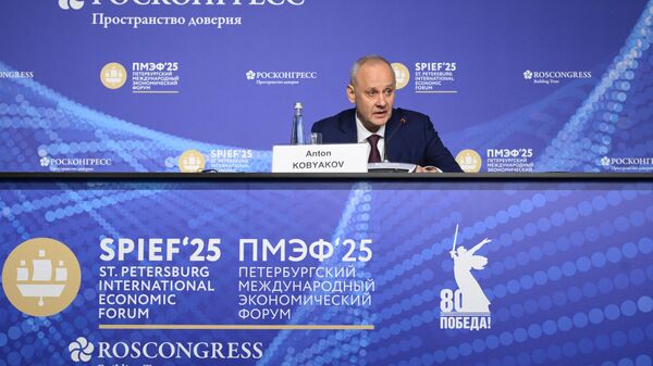 SPIEF-2025. Bản tóm tắt cuối cùng của cố vấn Tổng thống Liên bang Nga A.A. Kobyakov - Sputnik Việt Nam