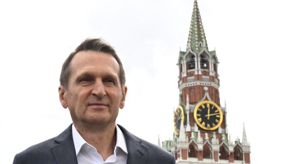 Người đứng đầu Cơ quan Tình báo Đối ngoại Nga (SVR) Sergei Naryshkin - Sputnik Việt Nam