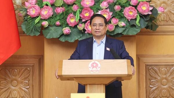 Thủ tướng Phạm Minh Chính: Kiên định mục tiêu, giữ vững bản lĩnh, ứng phó linh hoạt, kịp thời, hiệu quả với tình hình - Sputnik Việt Nam