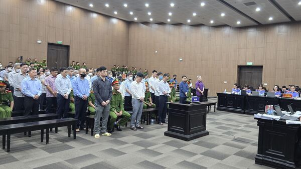 Tòa án Nhân dân TP Hà Nội xét xử sơ thẩm vụ án Tập đoàn Phúc Sơn - Sputnik Việt Nam
