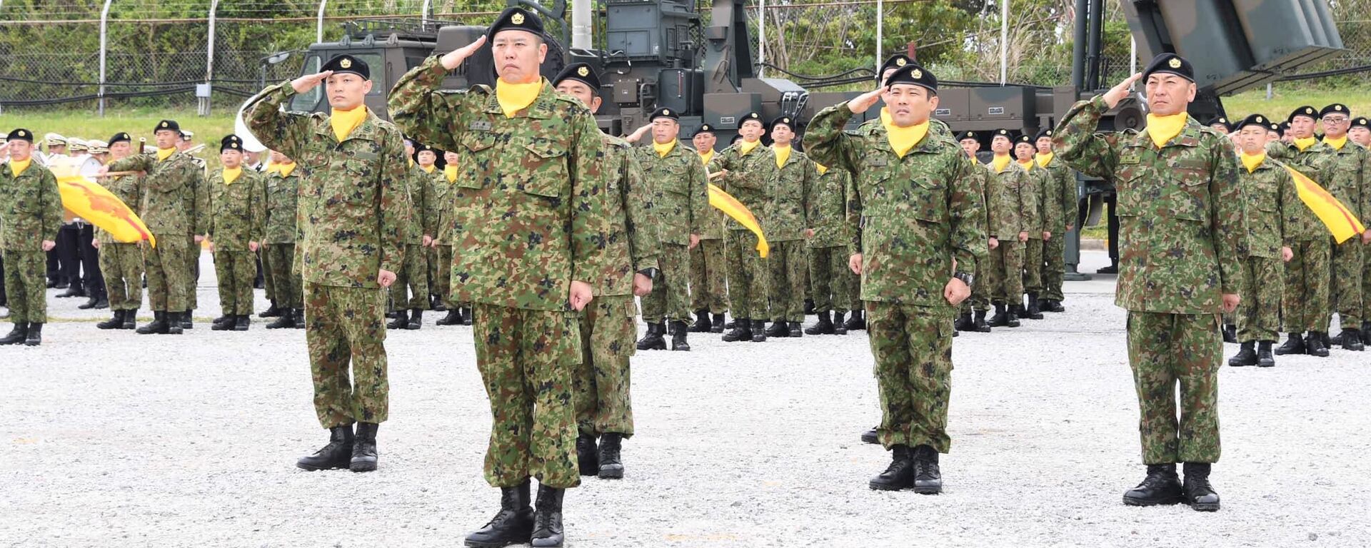 Lễ triển khai tên lửa chống hạm, Okinawa, Nhật Bản - Sputnik Việt Nam, 1920, 24.06.2025