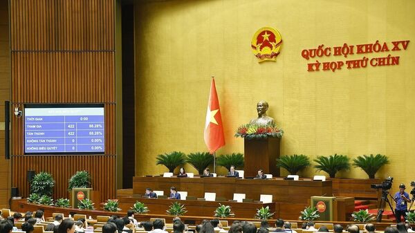 Quốc hội thông qua các luật và nghị quyết - Sputnik Việt Nam