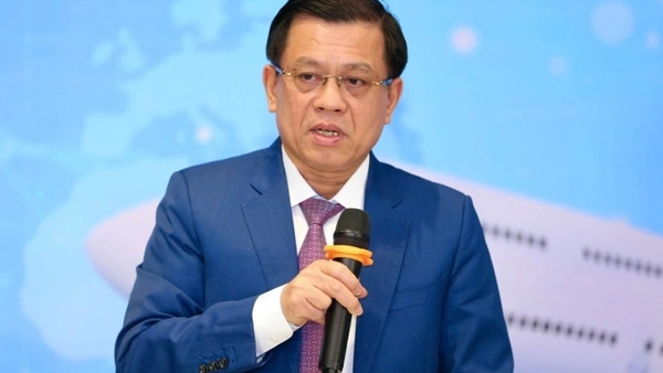 Ông Nguyễn Bá Hoan tại một buổi tọa đàm ở Hà Nội, tháng 12/2024 - Sputnik Việt Nam