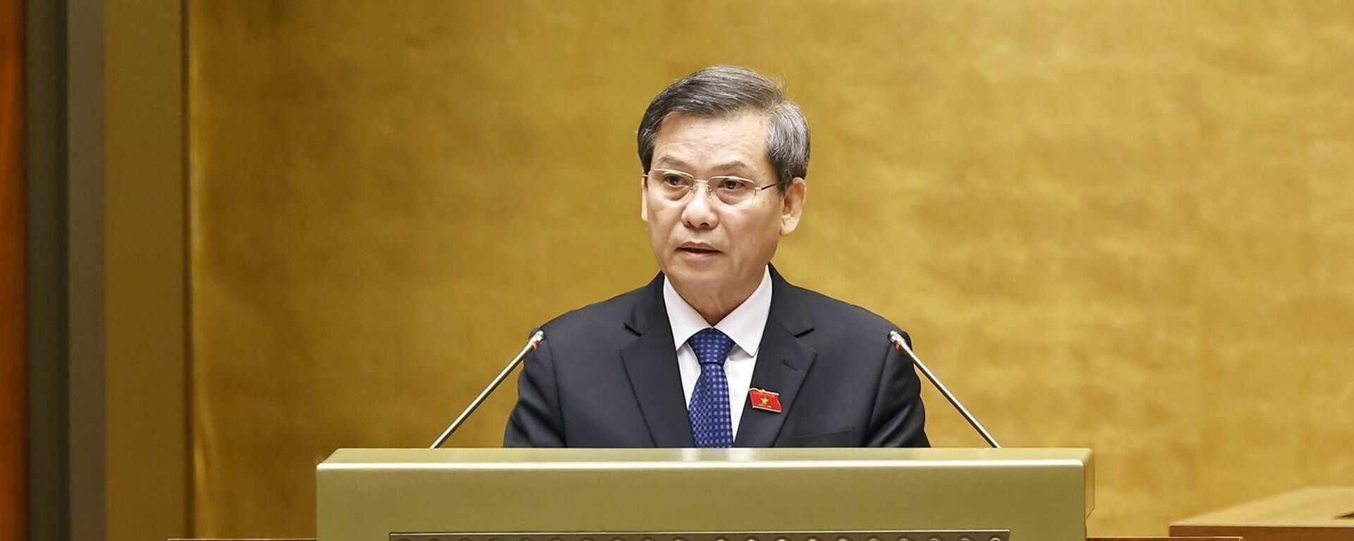 Chánh án Tòa án Nhân dân Tối cao Lê Minh Trí phát biểu - Sputnik Việt Nam, 1920, 30.06.2025