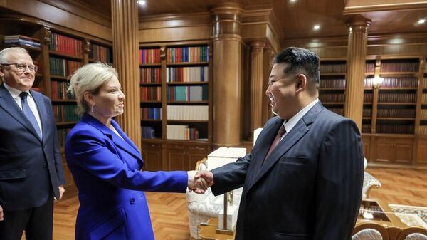 Nhà lãnh đạo Triều Tiên Kim Jong-un đã tiếp Bộ trưởng Văn hóa Nga Olga Lyubimova - Sputnik Việt Nam