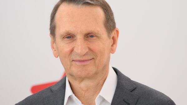 Giám đốc Cơ quan Tình báo Đối ngoại Nga Sergei Naryshkin - Sputnik Việt Nam