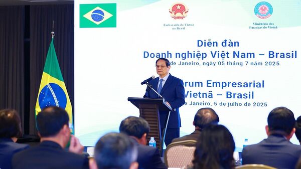 Thủ tướng dự Diễn đàn doanh nghiệp Việt Nam-Brazil - Sputnik Việt Nam