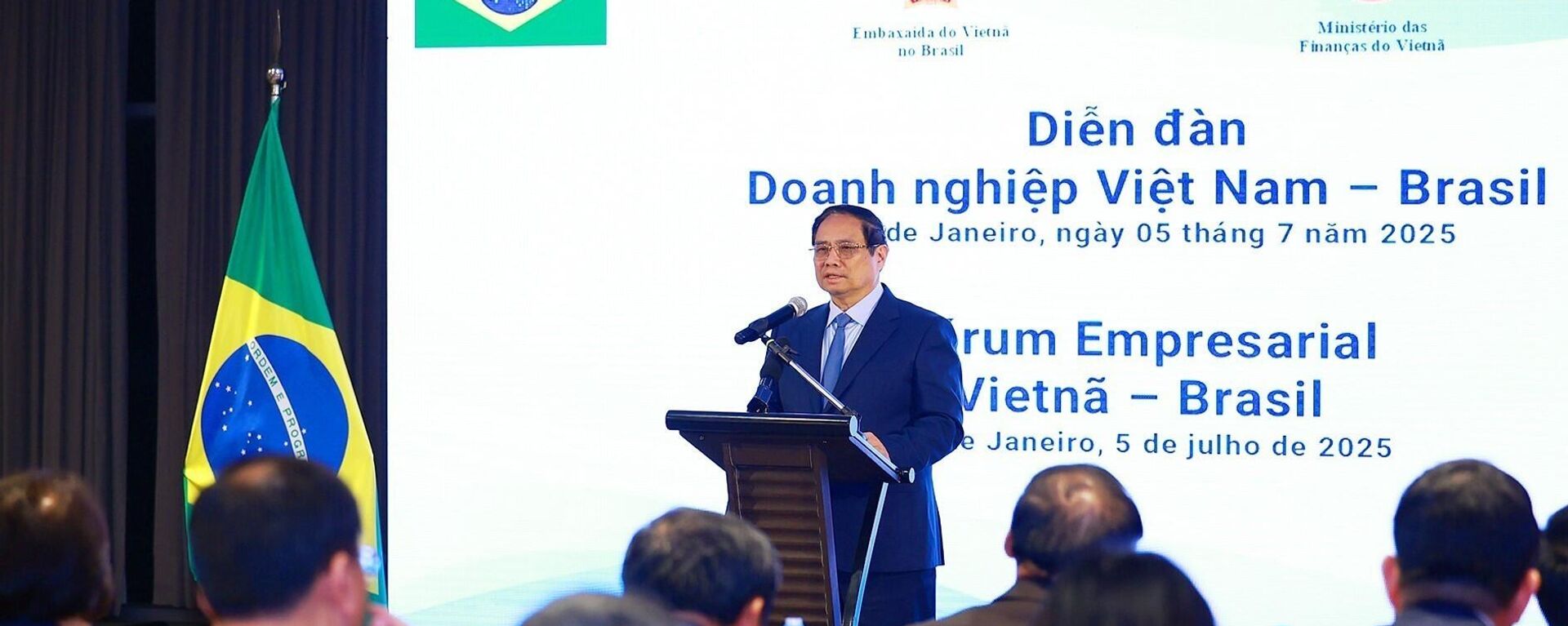 Thủ tướng dự Diễn đàn doanh nghiệp Việt Nam-Brazil - Sputnik Việt Nam, 1920, 06.07.2025