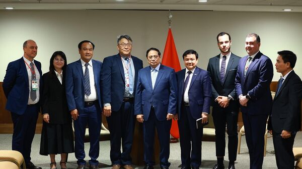 Thủ tướng Phạm Minh Chính tiếp lãnh đạo một số tập đoàn hàng đầu Brazil - Sputnik Việt Nam
