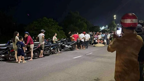 Hiện trường vụ tai nạn làm đại úy P.H.V. chết tại chỗ - Sputnik Việt Nam