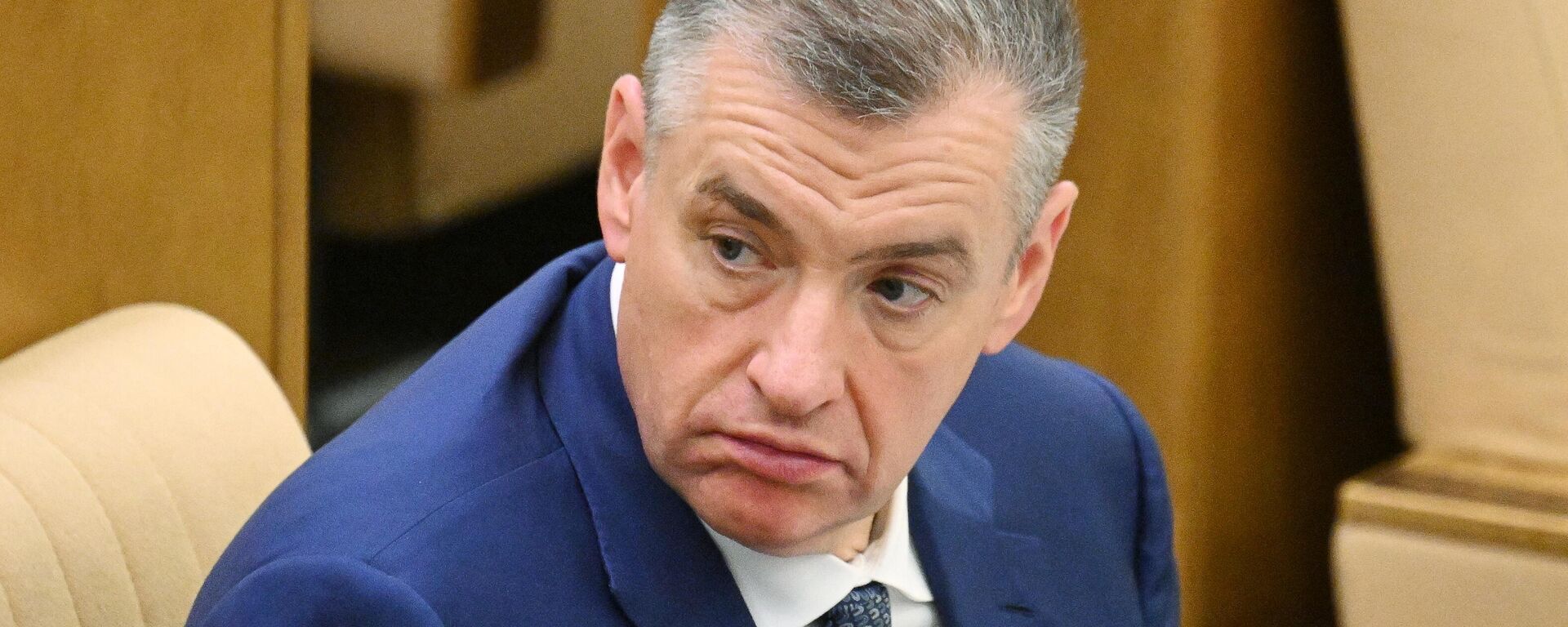 Chủ tịch Ủy ban Duma Quốc gia (Hạ viện Nga) về các vấn đề quốc tế Leonid Slutsky - Sputnik Việt Nam, 1920, 15.07.2025