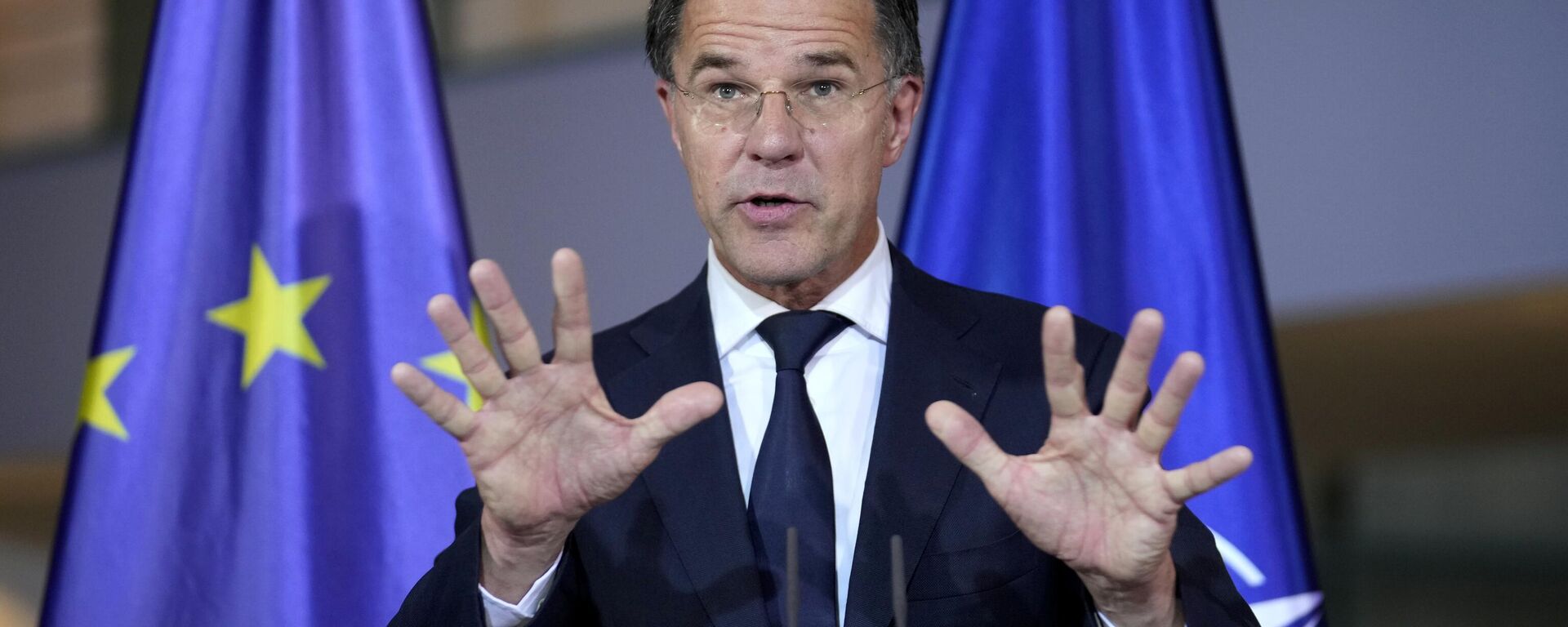 Tổng thư ký NATO Mark Rutte - Sputnik Việt Nam, 1920, 13.09.2025