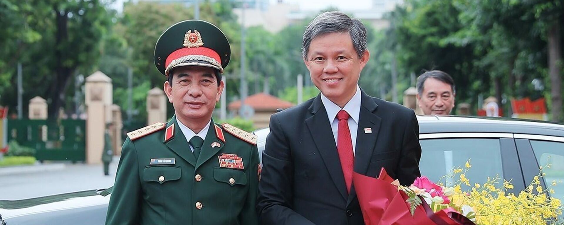 Bộ trưởng Quốc phòng Singapore thăm chính thức Việt Nam - Sputnik Việt Nam, 1920, 22.07.2025