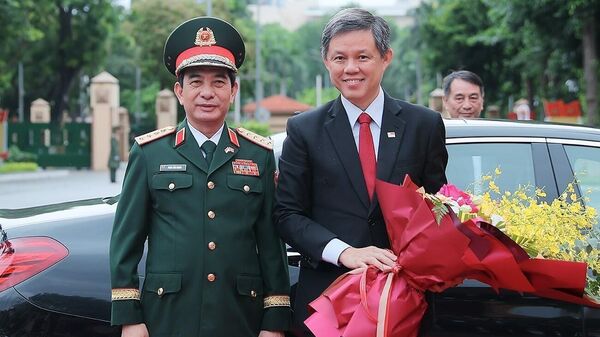 Bộ trưởng Quốc phòng Singapore thăm chính thức Việt Nam - Sputnik Việt Nam