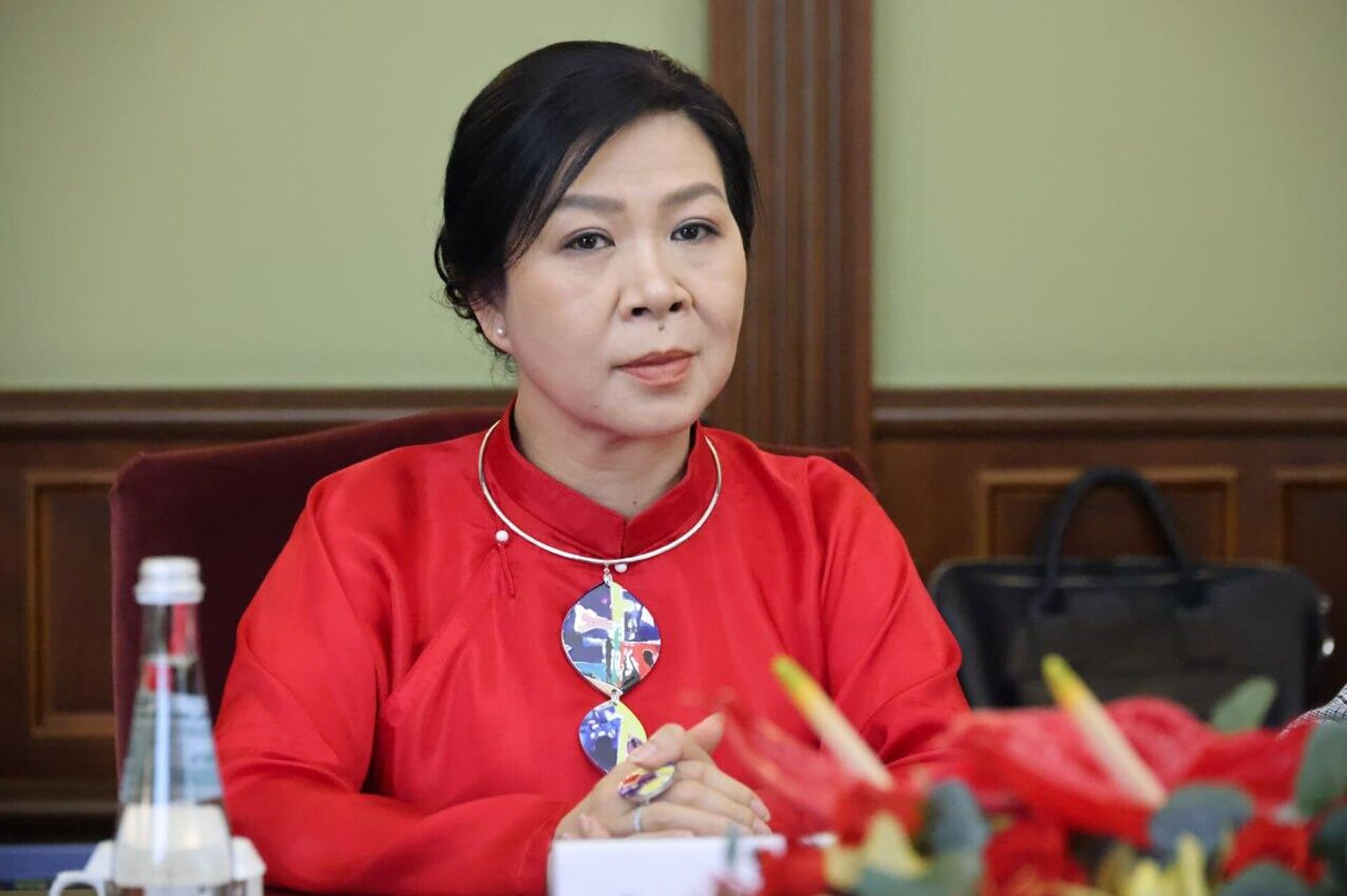 Phu nhân Tổng Bí thư Trung ương Đảng Cộng sản Việt Nam Tô Lâm Ngô Phương Ly - Sputnik Việt Nam, 1920, 24.07.2025