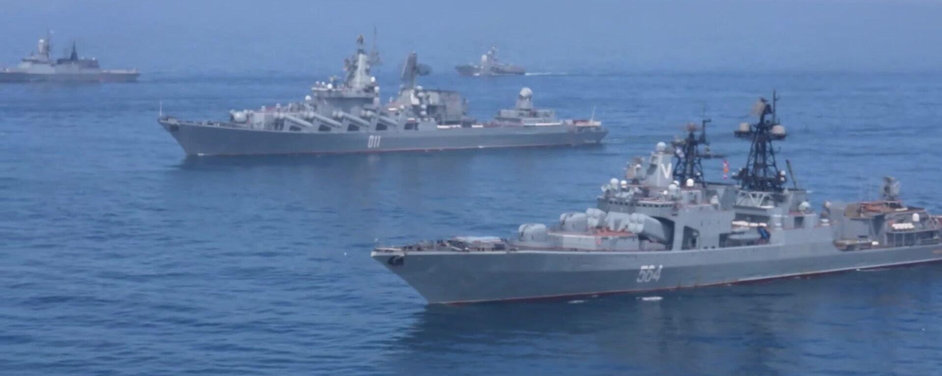 Lực lượng Hạm đội Thái Bình Dương Nga tiến hành đòn tấn công tên lửa vào các mục tiêu tại biển Nhật Bản - Sputnik Việt Nam, 1920, 25.07.2025