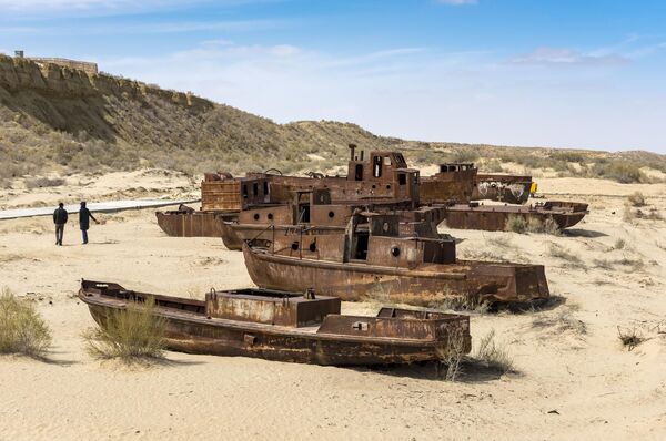 Nghĩa trang tàu chiến ở Uzbekistan - Sputnik Việt Nam