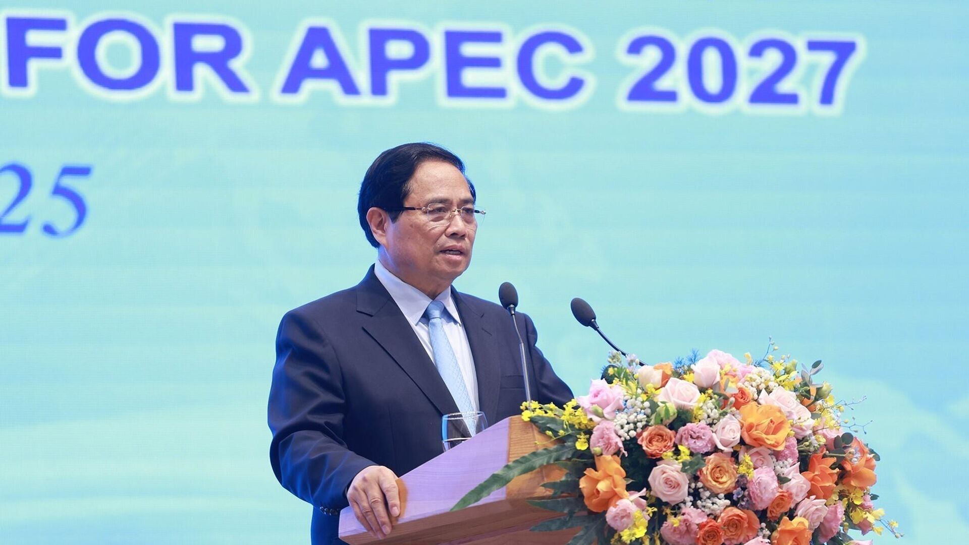 Thủ tướng Phạm Minh Chính phát biểu tại Lễ công bố thành lập Ủy ban Quốc gia Diễn đàn hợp tác châu Á - Thái Bình Dương 2027 (APEC 2027)
Thủ tướng Phạm Minh Chính phát biểu tại Lễ công bố thành lập Ủy ban Quốc gia Diễn đàn hợp tác châu Á - Thái Bình Dương 2027 (APEC 2027)
- Sputnik Việt Nam, 1920, 28.07.2025