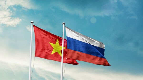 Cờ của Nga và Việt Nam - Sputnik Việt Nam