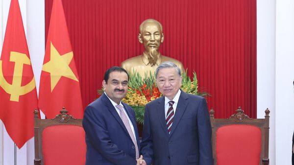 Tổng Bí thư Tô Lâm tiếp ông Gautam Adani, Chủ tịch Tập đoàn Adani của Ấn Độ - Sputnik Việt Nam