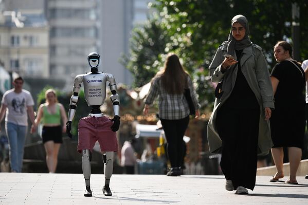 Robot đi trên đường phố - Sputnik Việt Nam