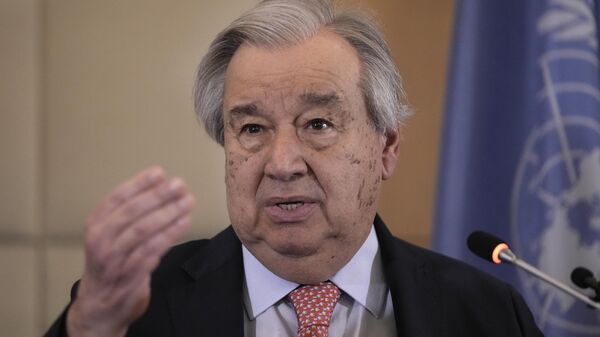 Tổng Thư ký Liên Hợp Quốc António Guterres - Sputnik Việt Nam