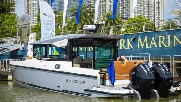 Một chiếc du thuyền mà Tam Sơn Yachting đã bán cho khách hàng Việt Nam vào gần cuối 2024 - Sputnik Việt Nam