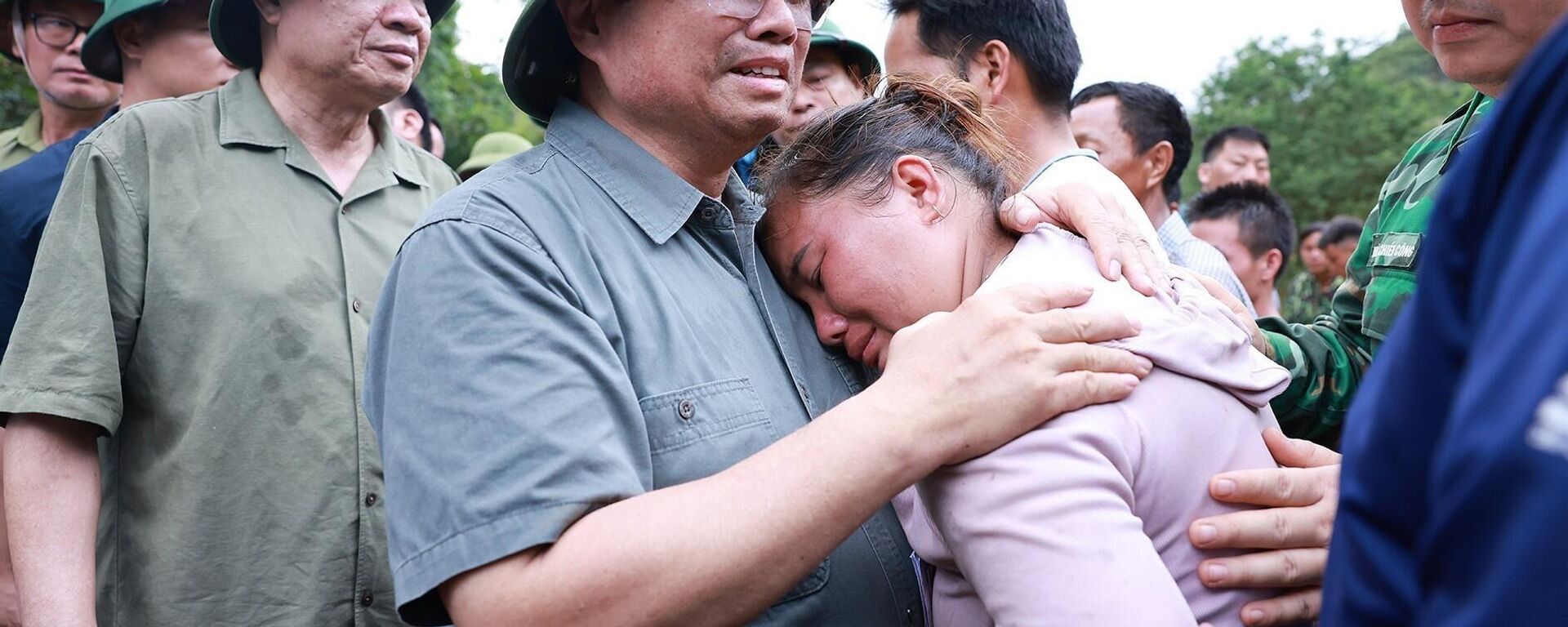 Thủ tướng thăm hỏi, động viên nhân dân vùng bị thiệt hại do mưa lũ tại tỉnh Điện Biên - Sputnik Việt Nam, 1920, 04.08.2025