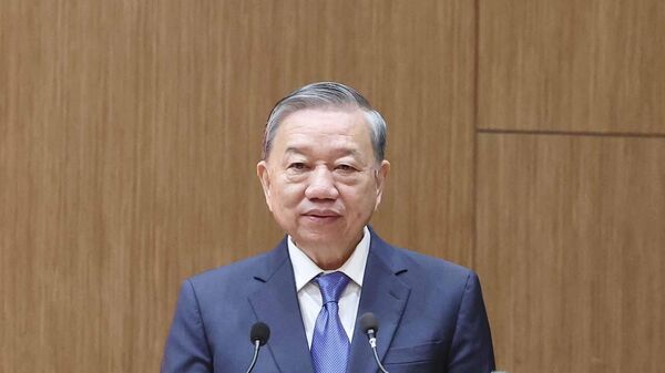 Tổng Bí thư Tô Lâm phát biểu.
 - Sputnik Việt Nam