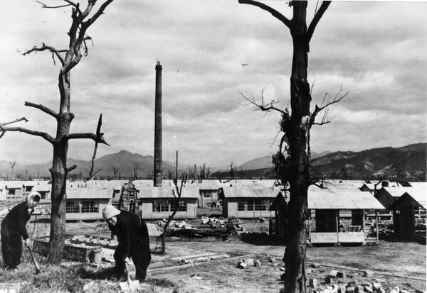 Ở Hiroshima, những ngôi nhà mới đang được xây dựng để thay thế các công trình bị phá hủy bởi quả bom nguyên tử - Sputnik Việt Nam