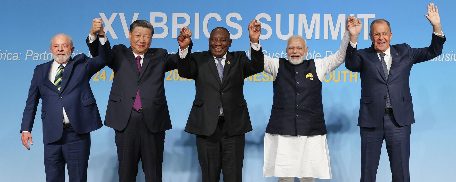 Hội nghị thượng đỉnh BRICS lần thứ 15 tại Johannesburg - Sputnik Việt Nam, 1920, 06.08.2025