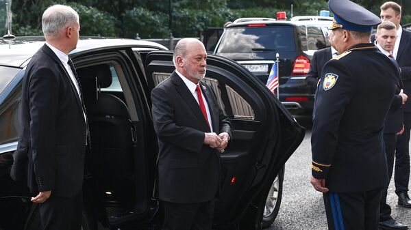 Tổng thống Nga Vladimir Putin đã hội đàm với Quốc vương Malaysia Sultan Ibrahim - Sputnik Việt Nam