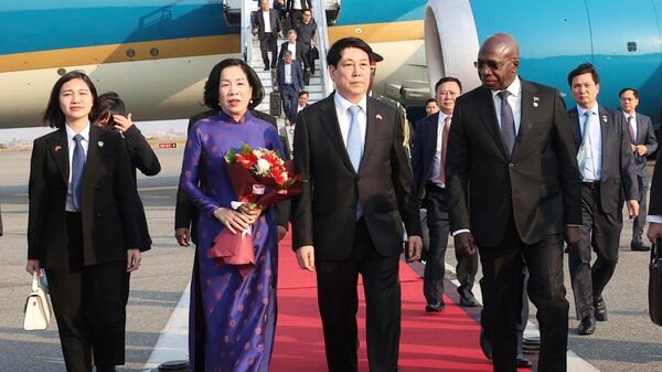 Chủ tịch nước Lương Cường bắt đầu thăm cấp Nhà nước Cộng hoà Angola - Sputnik Việt Nam
