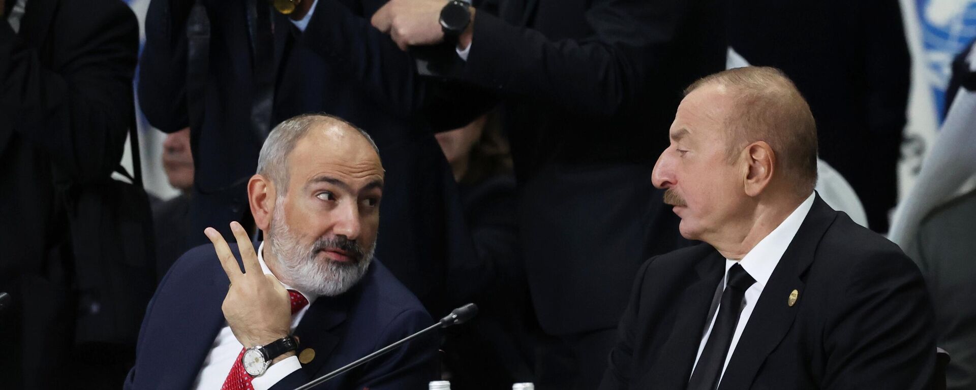Nikol Pashinyan và Ilham Aliyev - Sputnik Việt Nam, 1920, 07.08.2025