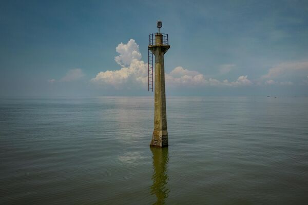 Ngôi làng chìm trong nước ở Philippines - Sputnik Việt Nam