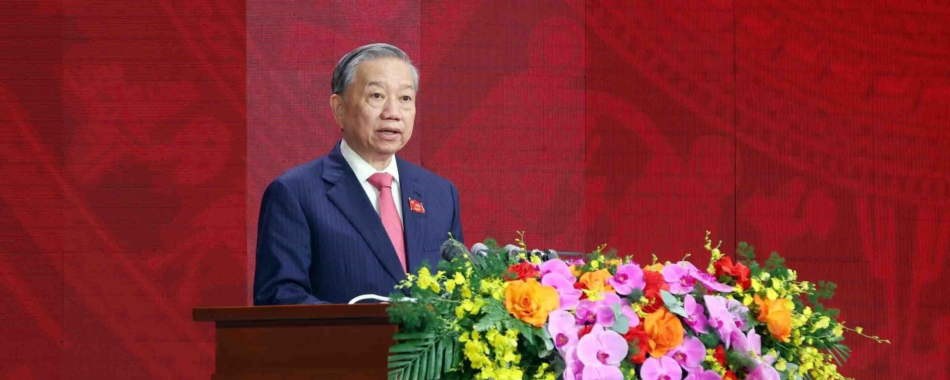 Lãnh đạo Đảng, Nhà nước dự Lễ kỷ niệm 80 năm Ngày truyền thống Công an nhân dân. Tổng Bí thư Tô Lâm đọc diễn văn. - Sputnik Việt Nam, 1920, 17.08.2025